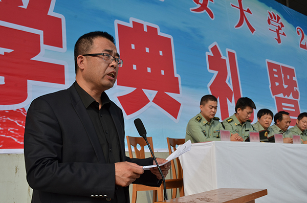 家长代表发言